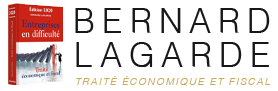 Bernard Lagarde – Traité économique et fiscal des entreprises en difficulté Logo